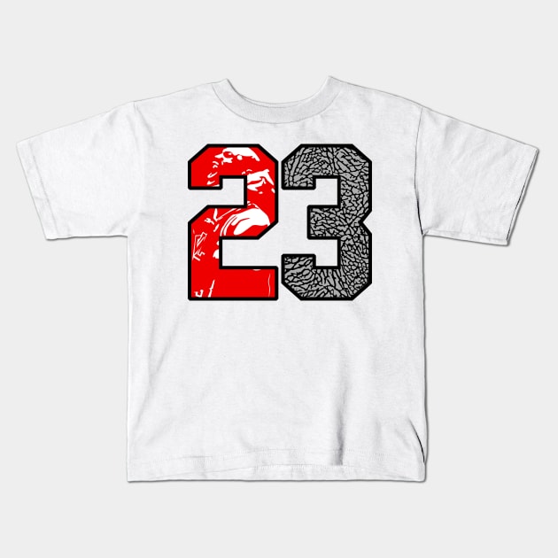 23 Cement Kids T-Shirt by Tee4daily